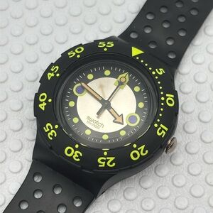 Swatch Watch - SDB102 - SHAMU / BLACK WAVE